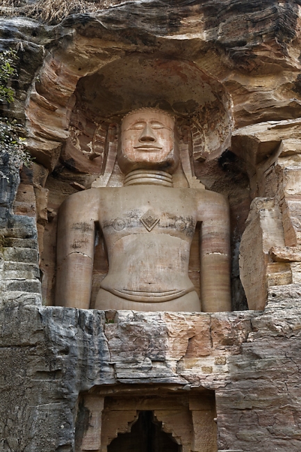 Gwalior-Statues jaïnes-045